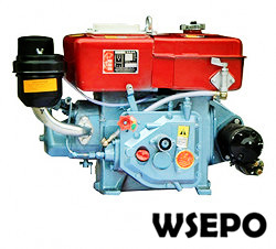 R180 8hp Water Cooled 4-stroke Small Diesel Engine with estart - Click Image to Close